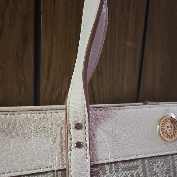 NWT Anne Klein Beige Patterned Tote - Picture 6 of 10